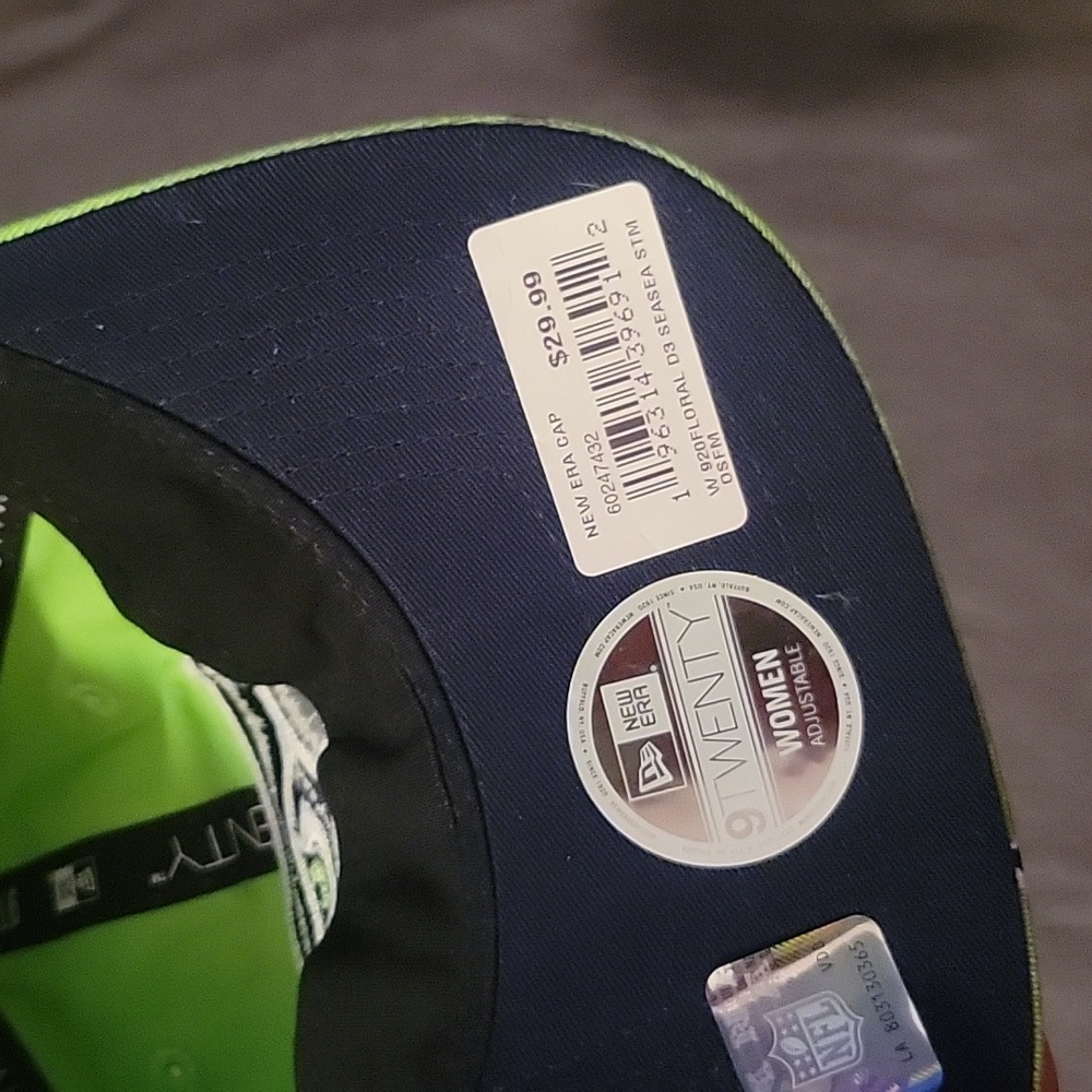 ❤️ NWT SEATTLE SEAHAWKS BALL CAP NFL WOMEN'S NEW ERA - Picture 4 of 6